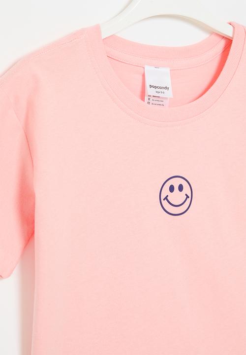 Pop Candy - Smiley tee - pink