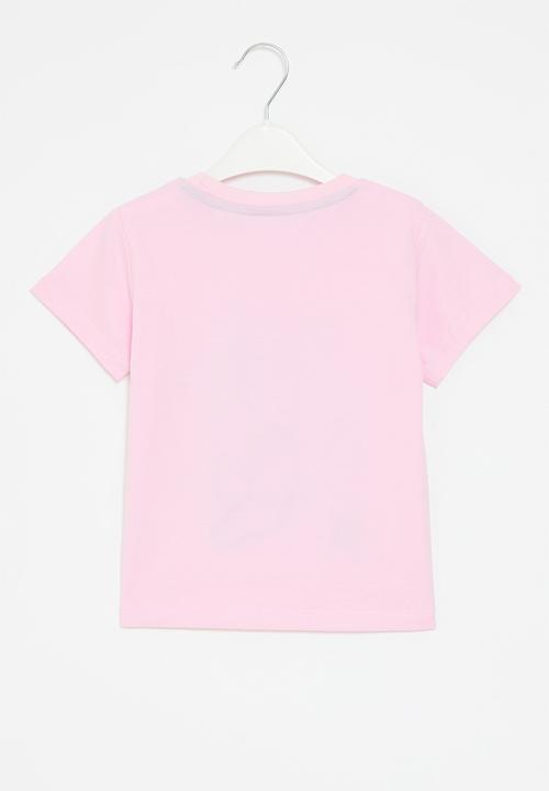 Pop Candy - Fish applique tee - pink & blue