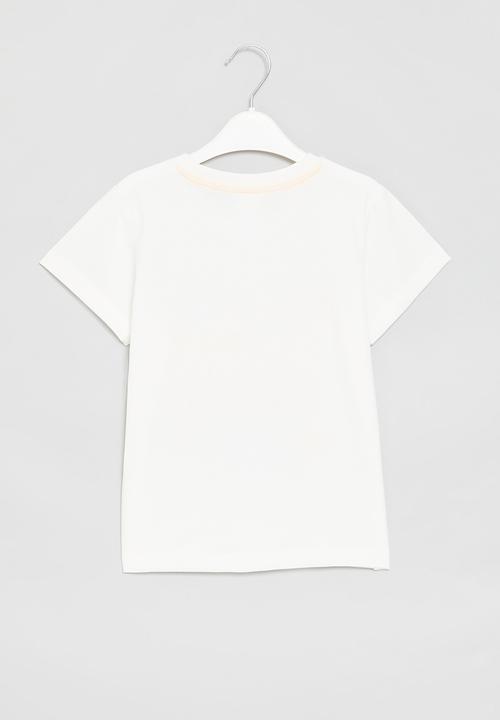 Pop Candy - Printed  tee - pink & yellow