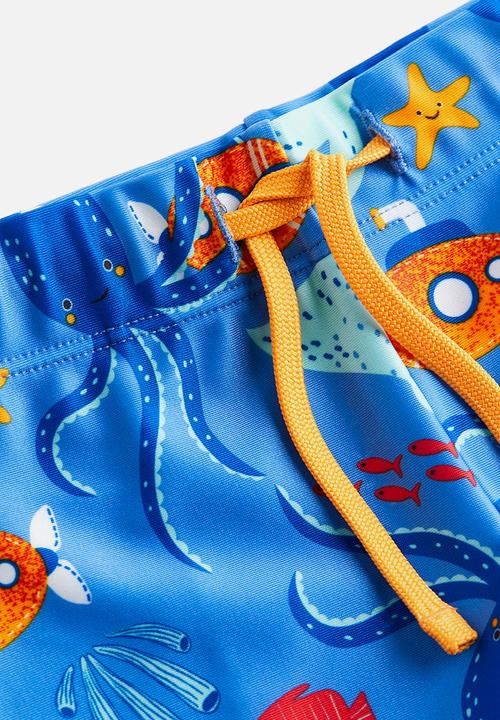 H&M - Swimming trunks - blue fish
