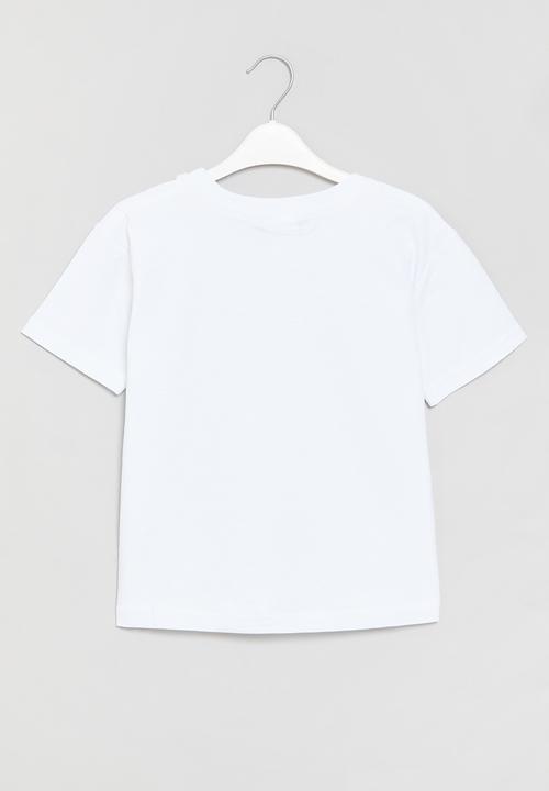 Pop Candy - Girls short sleeve tee - white