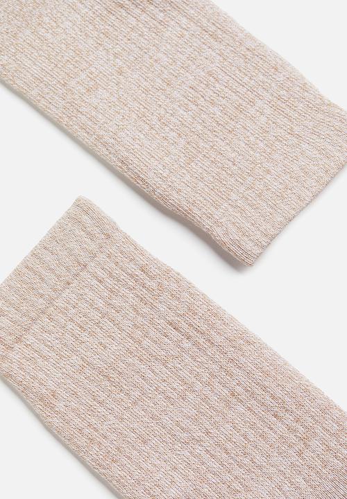 H&M - Socks - beige marl