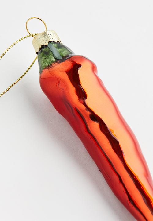 H&M - Christmas decoration - red chilli pepper 