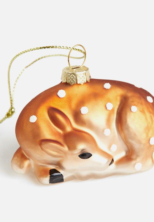 H&M - Christmas decoration - brown deer 