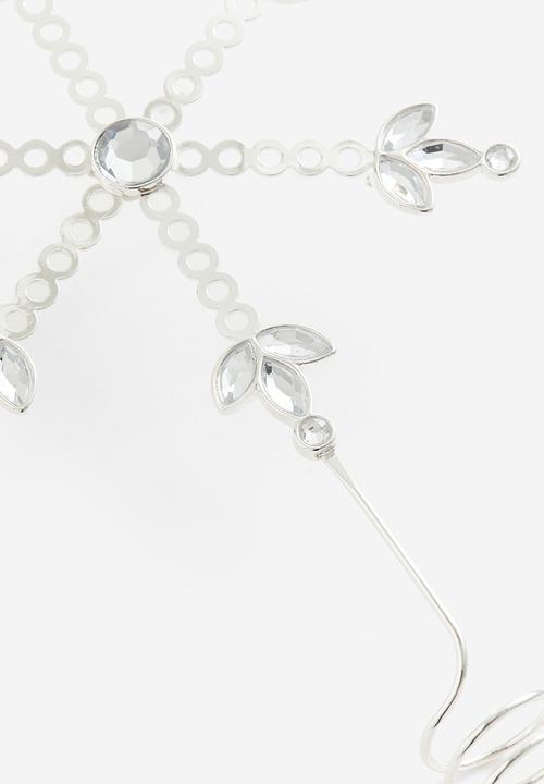 H&M - Christmas tree star - silver-coloured star