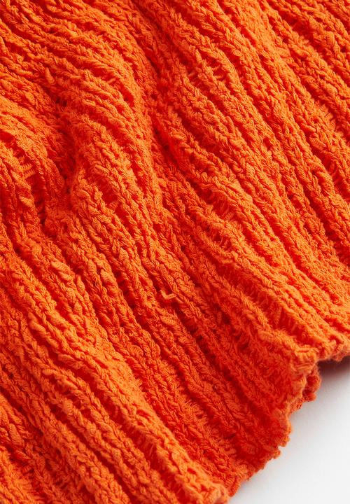 H&M - Knitted vest top - orange