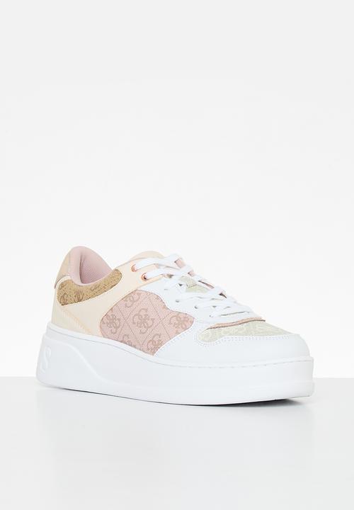 GUESS - Cleva4 sneaker - bone/ white