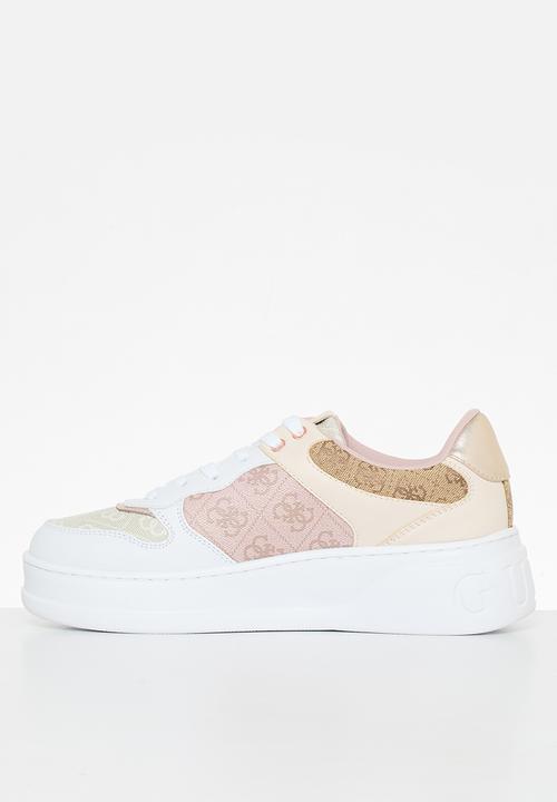 GUESS - Cleva4 sneaker - bone/ white