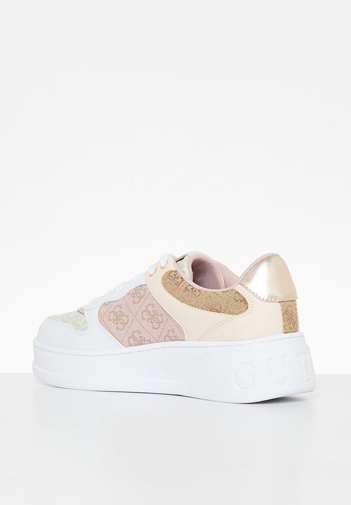 GUESS - Cleva4 sneaker - bone/ white
