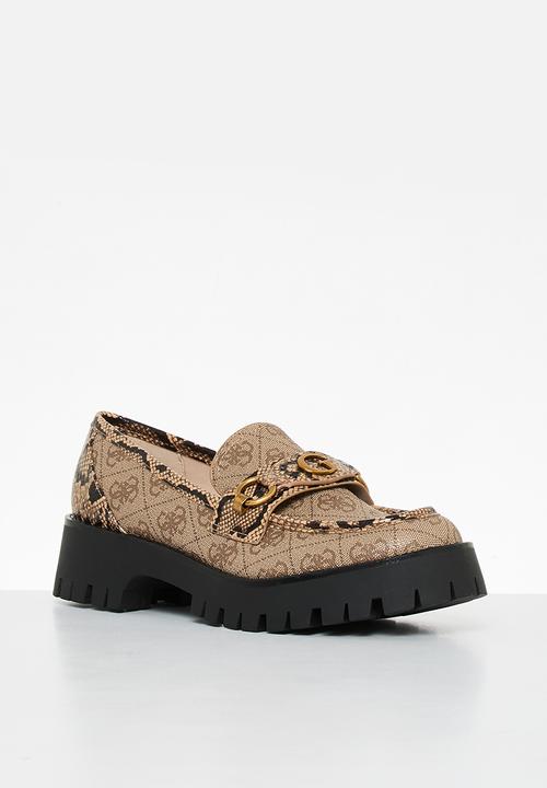 GUESS - Almost loafer - beige & brown