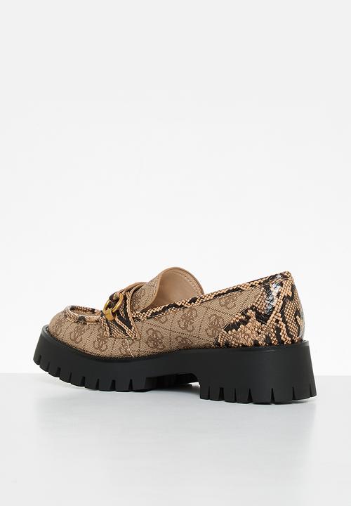 GUESS - Almost loafer - beige & brown