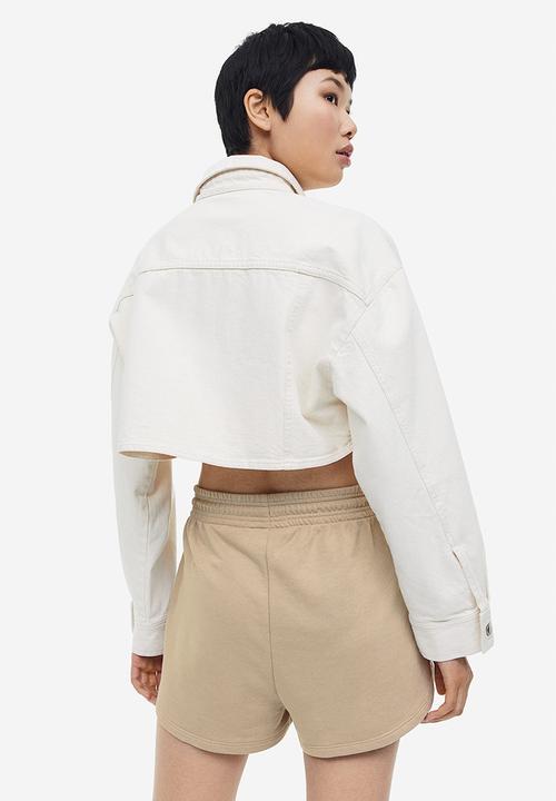 H&M - Sweatshirt shorts - beige