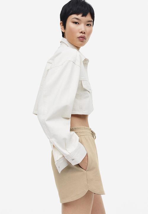 H&M - Sweatshirt shorts - beige