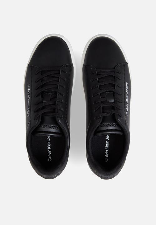 Calvin Klein - Classic cupsole lace up lth - black/white