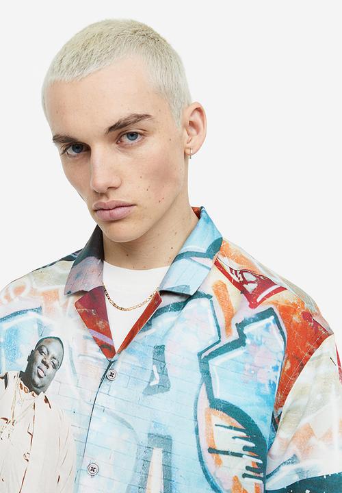 H&M - Relaxed fit patterned resort shirt - multi