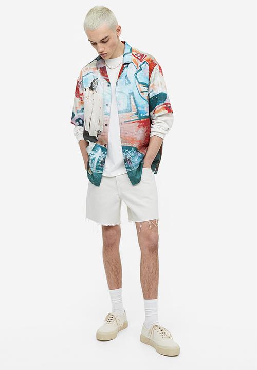 H&M - Relaxed fit patterned resort shirt - multi