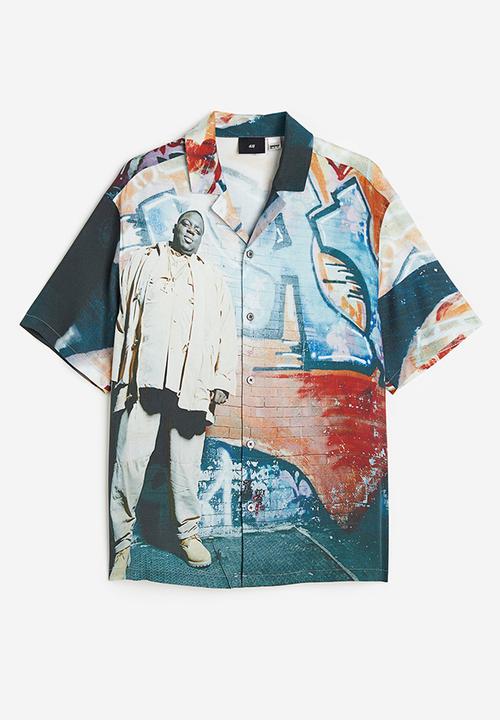 H&M - Relaxed fit patterned resort shirt - multi