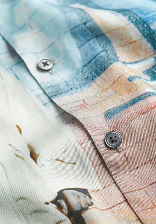 H&M - Relaxed fit patterned resort shirt - multi