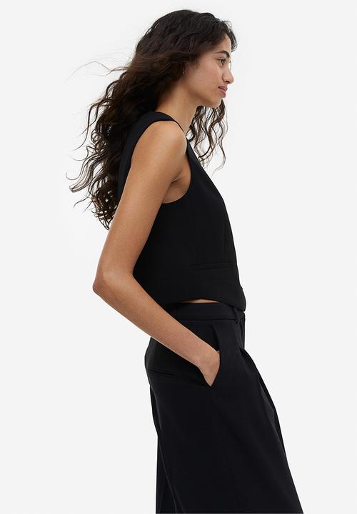 H&M - Suit waistcoat - black
