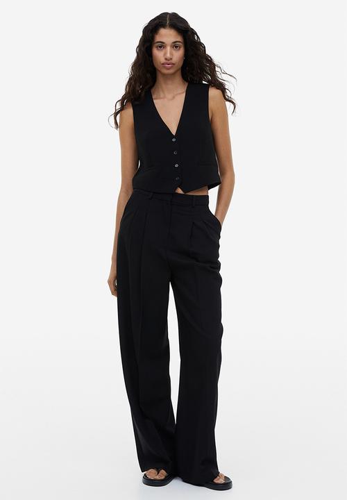 H&M - Suit waistcoat - black
