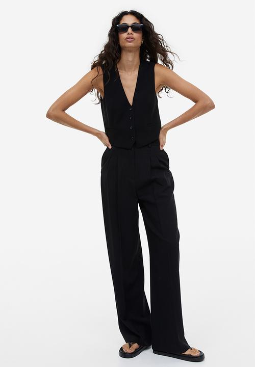 H&M - Suit waistcoat - black