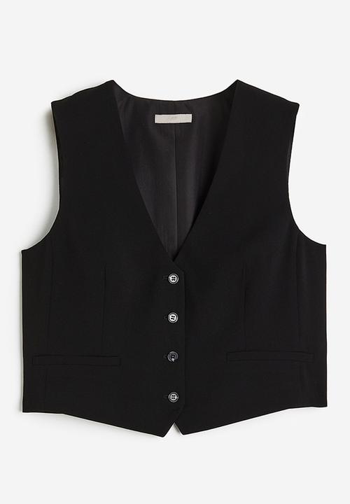 H&M - Suit waistcoat - black