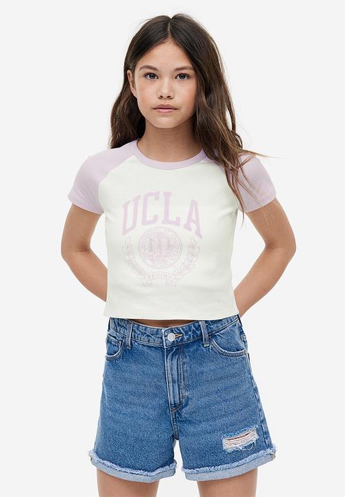 H&M - Printed T-shirt - white