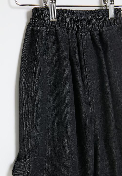 Pop Candy - Elastic waist shorts - black