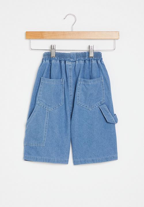 Pop Candy - Denim shorts - stonewash