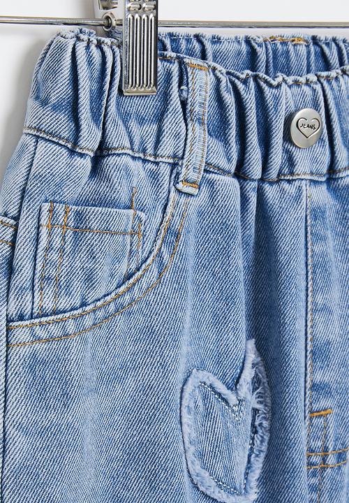 Pop Candy - Denim shorts - stonewash