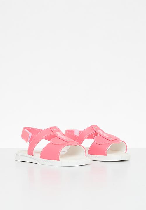 PUMA - Dazzle sparkle inf zadp - puma white-electric blush