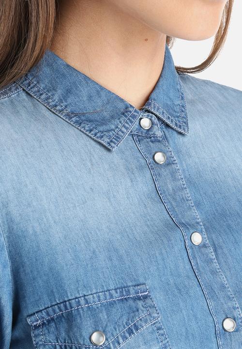 Noisy May - Pixie Denim Shirt