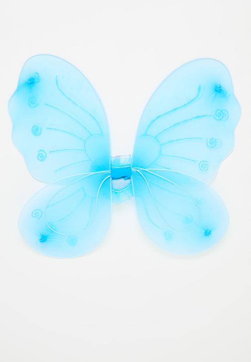 Pop Candy - Girls fairy 4 piece costume set - blue