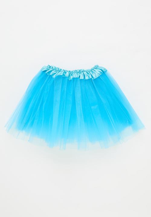Pop Candy - Girls fairy 4 piece costume set - blue
