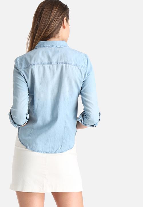 Noisy May - Pixie Denim Shirt