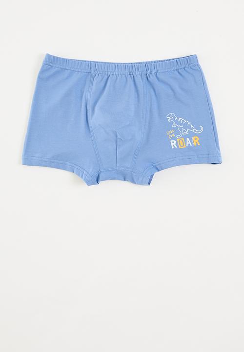 Pop Candy - 3 Pack trunks - blue & white 