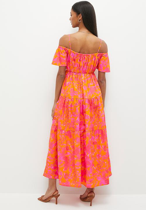 MILLA - Halterneck maxi dress - vacation floral