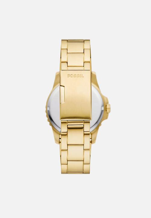 Fossil - Fossil blue - gold