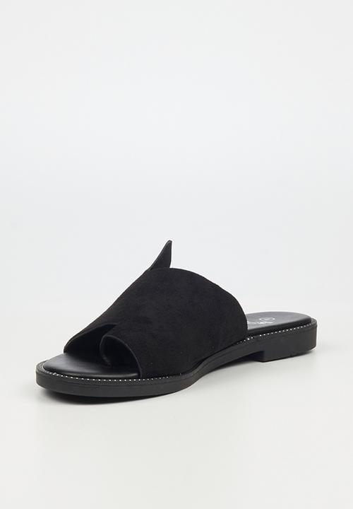 Butterfly Feet - Frost9 thong sandal - black