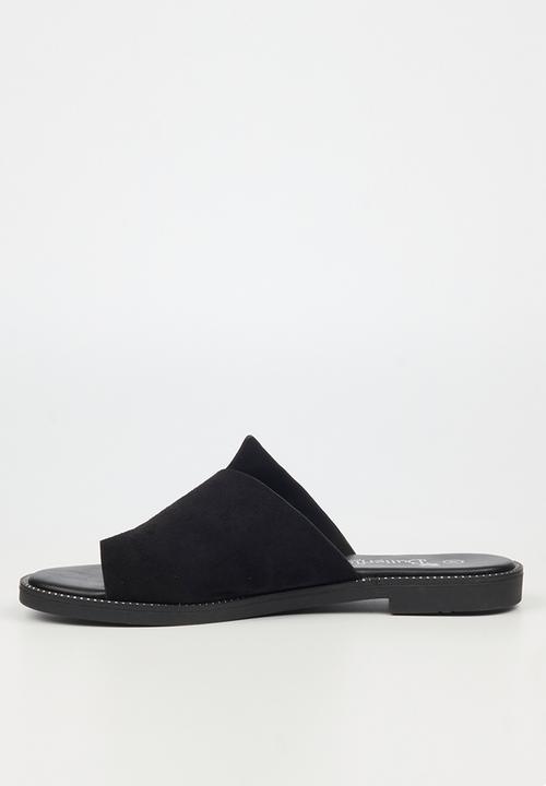 Butterfly Feet - Frost9 thong sandal - black