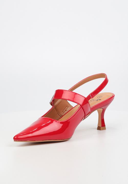 Butterfly Feet - Trisha1 slingback court - red