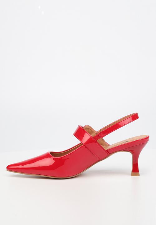 Butterfly Feet - Trisha1 slingback court - red