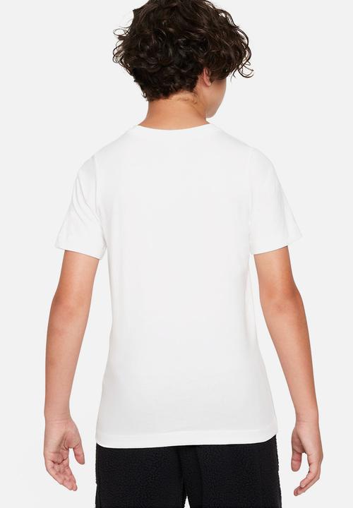 Nike - K nsw tee futura fill ho23 - white