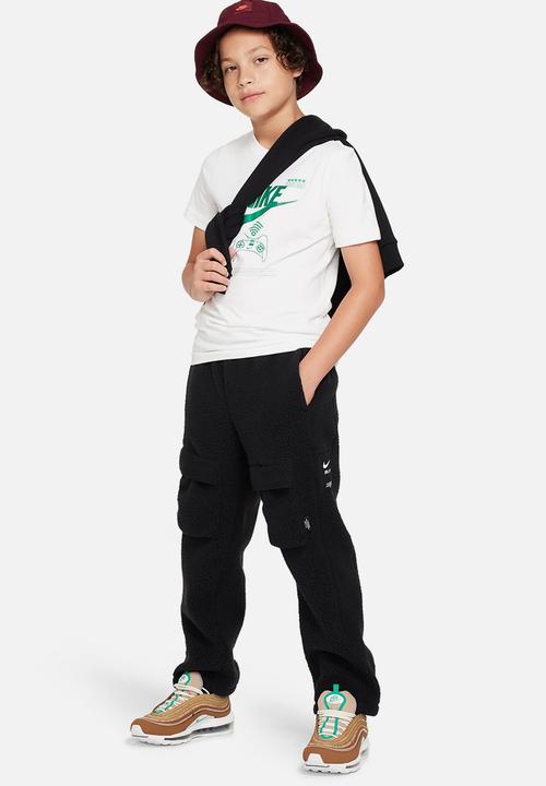 Nike - K nsw tee futura fill ho23 - white