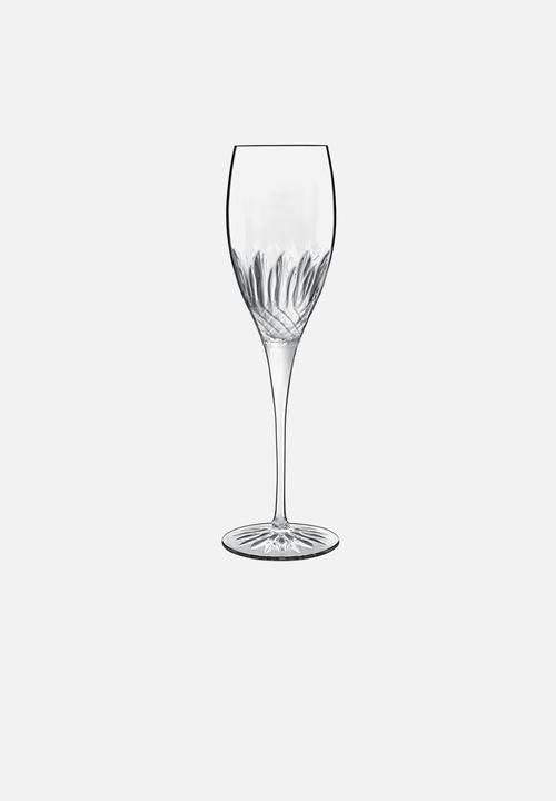 Luigi Bormioli - Luigi Bormioli Diamante Champagne/Prosecco Glasses Set of 4