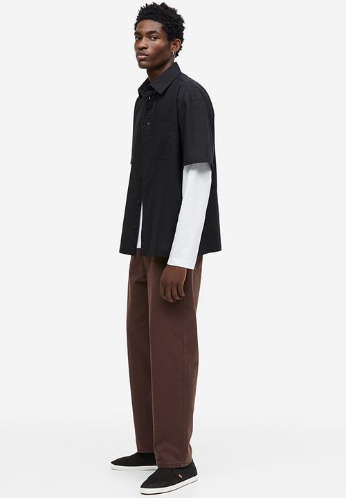 H&M - Slip-on trainers - black