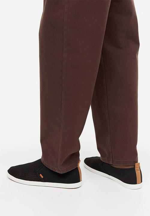 H&M - Slip-on trainers - black