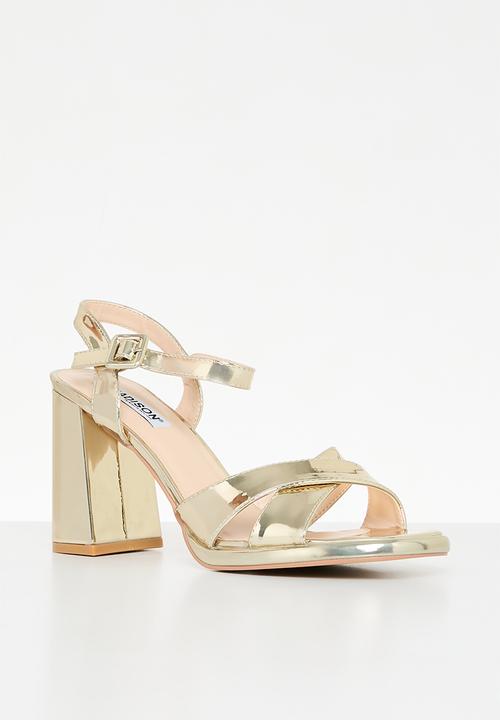 Madison® - Lessi 2 blockheel sandal - light gold