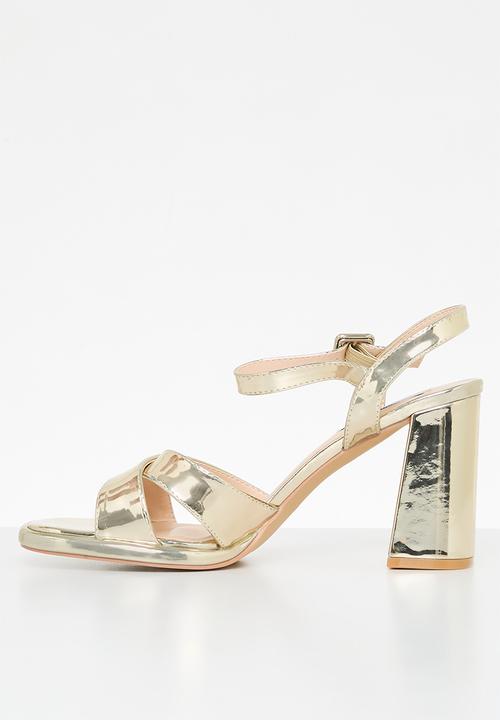 Madison® - Lessi 2 blockheel sandal - light gold