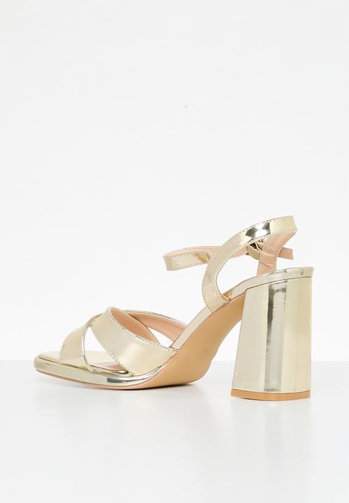 Madison® - Lessi 2 blockheel sandal - light gold